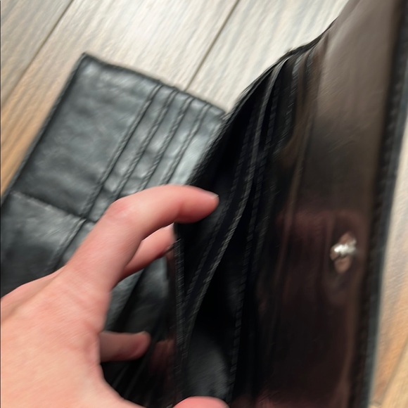 STEVE MADDEN Black and White Snake Print Women's Clutch - Picture 5 of 9